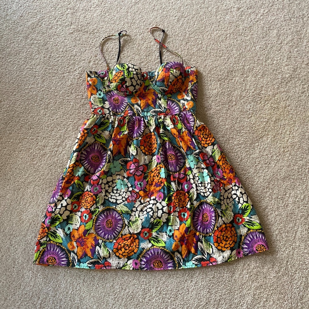 MODA International Floral summer dress  size 6